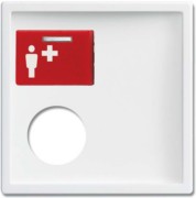 Zentralscheibe studioweiß Rufsysteme 2548-071 E-84 