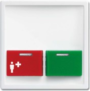 Zentralscheibe studioweiß Rufsysteme 2548-642 B-84 