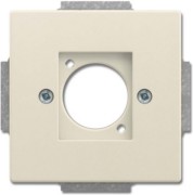 XLR-Zentralscheibe elfenbeinweiß 2553-82 