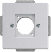 XLR-Zentralscheibe alusilber 2553-83 