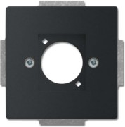 XLR-Zentralscheibe schwarz matt 2553-885 