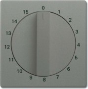 Zentralscheibe gr/metal Bedienelement 1770-803-103 