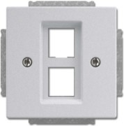 Zentralscheibe alusilber Abdeckung 2561-02-83 