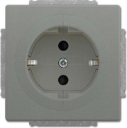 Objektsteckdose graumetallic 20 EUAB-803 