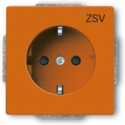 SCHUKO Steckdosen-Einsatz orange RAL2004 20 EUCB-14-82-10 