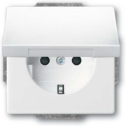 SCHUKO Steckdosen-Einsatz studioweiß 20 EUKBR-84 