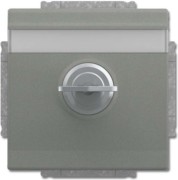 SCHUKO Steckdosen-Einsatz graumetallic 20 EUKNBSL-803-101 