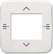 Zentralscheibe alpinweiß 7-fach KNX 6108/61-214 