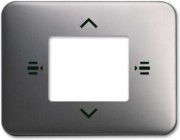 Zentralscheibe platin 7-fach KNX 6108/61-20 