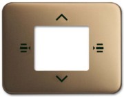 Zentralscheibe bronze 7-fach KNX 6108/61-21 