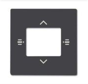 Zentralscheibe anth 7-fach KNX 6108/61-81 