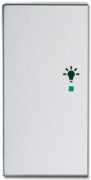 Wippe 2-f li, Symbol Licht alusilber 6231-21-83 