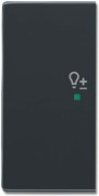Wippe 2-f li Symbol Dimmer anthrazit 6234-21-81 