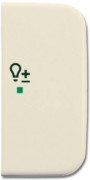 Wippe 2-f re, Symb. Dimmer weiß 6234-22-212 