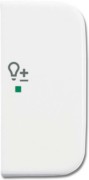 Wippe 2-f re, Symb. Dimmer alpinweiß 6234-22-214 