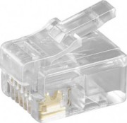 Goobay RJ12 Stecker Flachkabel St,6polig 50251 