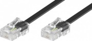 Goobay ISDN Modularanschlußkabel 3m,sw,St/St 50255 