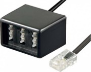 Goobay TAE Adapter NFN-RJ45 0,2m,sw,St/Bu 68024 