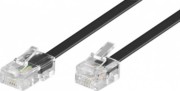 Goobay RJ45-RJ11 Anschlußkabel 6m,sw,St/St 68577 