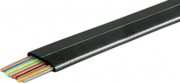 Goobay Telefonflachkabel 100 m R. sw,8adrig 93308 
