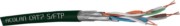 ACOLAN 1000SFP PE Kat.7 sw 4P S/FTP AWG23 schwa R7470A-T1000 