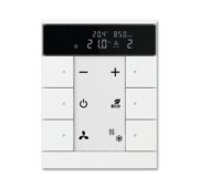Raumtemperaturregler 6-f.CO2/Feuchte-Sens SBC/U6.0.1-84 