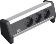 Steckdosenleiste 3xSchutzk.schwarz 902.0048 