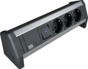 Steckdosenleiste 3xSchutzk.schwarz 902.0050 