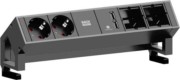 Steckdoseneinheit Desk2 2xSchutzk.USBCharger 902.429 