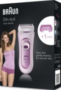BRAUN Ladyshaver Silk-epil LS 5100 pink 