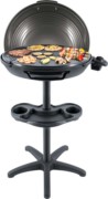 Barbecue-Säulengrill m.Windschutzhaube VG 325 sw/gr 