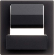 Zentralscheibe sw/matt PowerDock USB 6477-885 