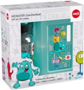 Emsa Trinkflasche+Brotdose TRITAN KIDS SET MONSTER 