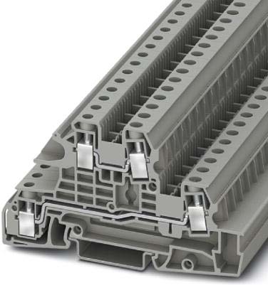Installationsetagenklemme 0,2-10qmm, grau UTI 6-L/L 