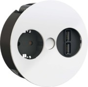 TWIST Steckdosenleiste 1xCEE7/3 1xUSB Char. 931.231 