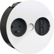TWIST Steckdosenleiste 1xUTE 1xUSB Charger 931.232 