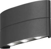 LED-Wandleuchte anthrazit, alu 7853-370 