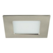 LED-Einbauleuchte 12V DC 3000K, nickel 12110153 