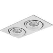 LED-Einbauleuchte 2x3000K weiß 12419173 