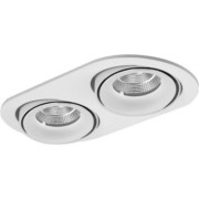 LED-Einbauleuchte 2x3000K weiß 12420173 