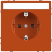 SCHUKO-Steckdose or mit Schriftfeld MEG2302-6002 