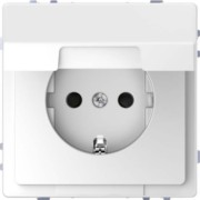 SCHUKO-Steckdose lotosws mit Klappdeckel MEG2310-6035 