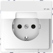SCHUKO-Steckdose lotosws mit Klappdeckel MEG2314-6035 