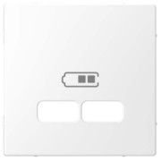 Zentralplatte lotos-ws f.USB Ladest.Einsatz MEG4367-6035 