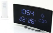 Soundmaster Funkuhrenweckradio PLL-Tuner,Wetterstat FUR100 sw 