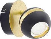 LED-Wandleuchte GU10 schwarz-gold 95482 