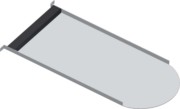 Blechersatzziegel Alu Biber.190x400 Rapid 109016-010 