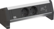 Steckdosenleiste DESK 2x Schutzk.-Dose 902.0192 