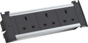 KAPSA Steckdosenleiste 3xUK 13A Strom 2m UK 927.006 