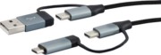 4in1 USB-Kabel USB2.0,max.20V/3A CCK549 